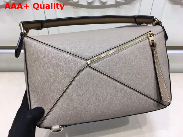 Loewe Puzzle Bag Grey Grained Calfskin Replica