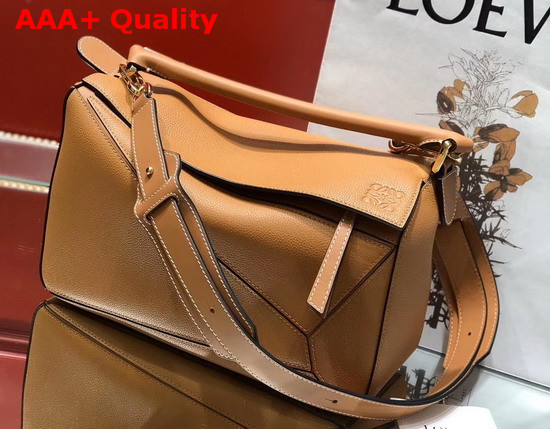 Loewe Puzzle Bag Light Caramel Soft Grained Calf Replica