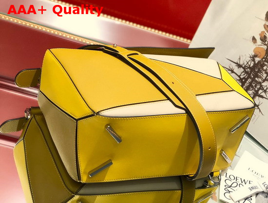 Loewe Puzzle Bag Ochre Yellow Classic Calf Replica