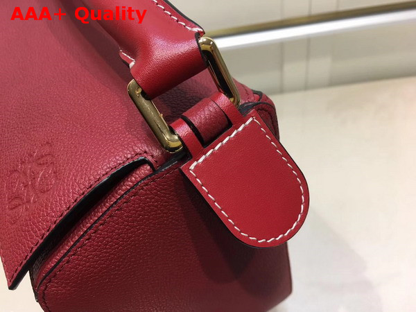 Loewe Puzzle Bag Red Grained Calfskin Replica