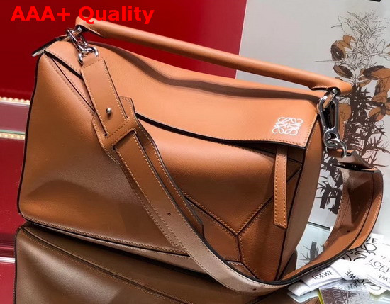 Loewe Puzzle Bag Tan Classic Calf Replica