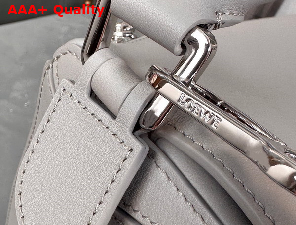 Loewe Puzzle Bag in Light Grey Classic Calfskin Replica