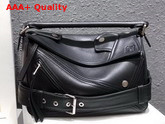 Loewe Puzzle Biker Bag in Black Calfskin Replica