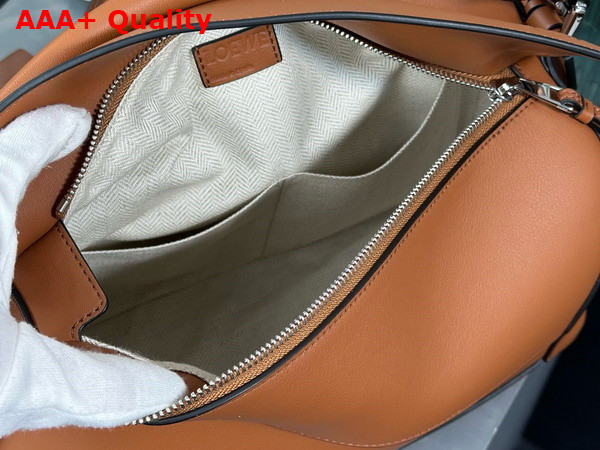 Loewe Puzzle Edge Bag in Tan Classic Calfskin Replica