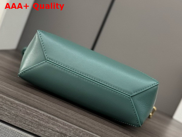 Loewe Puzzle Fold Pouch in Vetiver Shiny Nappa Calfskin Replica
