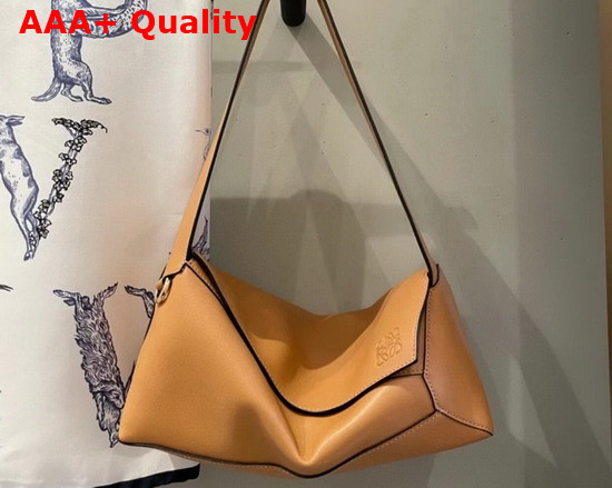 Loewe Puzzle Hobo Bag in Warm Desert Nappa Calfskin Replica