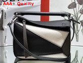 Loewe Puzzle Mini Bag Black Taupe Classic Calf Replica