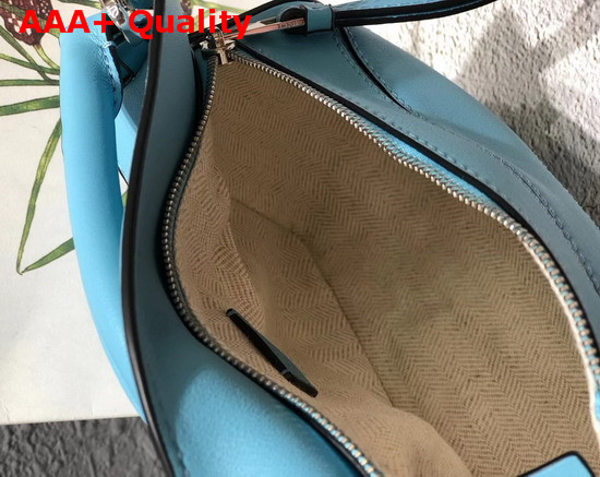 Loewe Puzzle Mini Bag Light Blue Classic Calf Replica