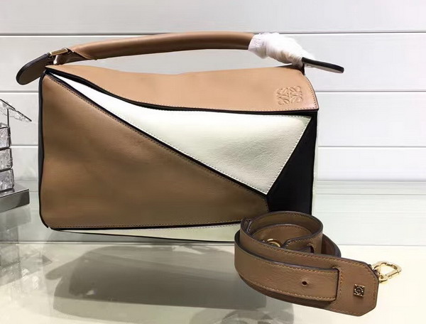 Loewe Puzzle Shoulder Bag Patchwork Leather for Sale