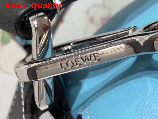 Loewe Puzzle Small Bag Light Blue Aqua Classic Calf Leather Replica