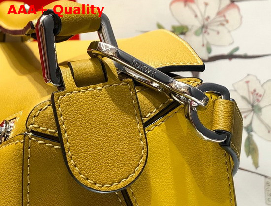 Loewe Puzzle Small Bag Ochre Yellow Classic Calf Replica