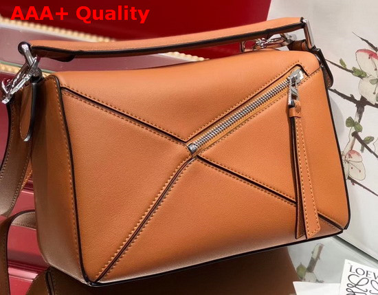 Loewe Puzzle Small Bag Tan Classic Calf Replica