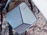 Loewe Puzzle Small Wallet Light Blue Calf Leather For Sale