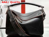 Loewe Puzzle Soft Bag Black Nappa Calf Replica