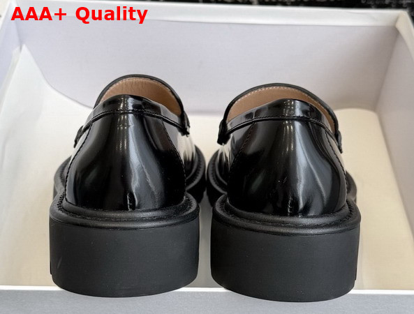 Loewe Sierra Loafer in Black Brushed Calfskin Replica