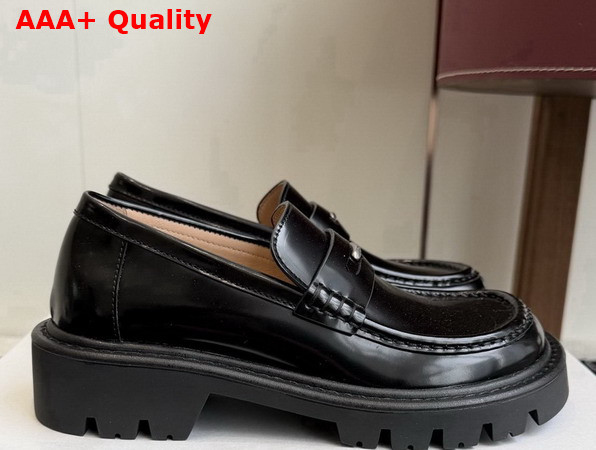 Loewe Sierra Loafer in Black Brushed Calfskin Replica