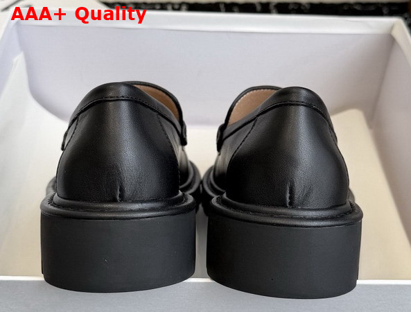 Loewe Sierra Loafer in Black Smooth Calfskin Replica