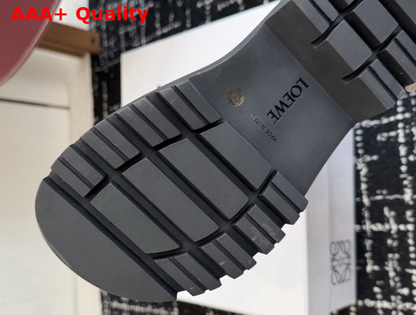 Loewe Sierra Loafer in Black Smooth Calfskin Replica