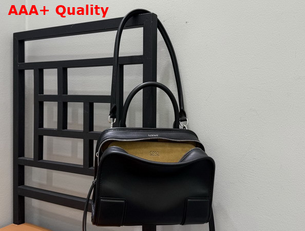 Loewe Small Amazona 180 Bag in Black Soft Calfskin Replica