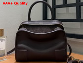 Loewe Small Amazona 180 Bag in Dark Chestnut Soft Calfskin Replica