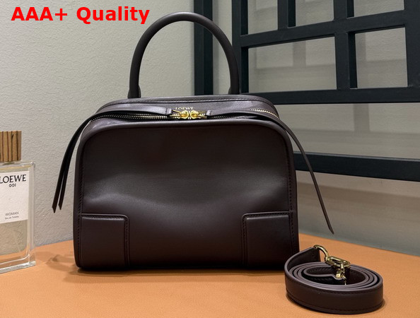 Loewe Small Amazona 180 Bag in Dark Chestnut Soft Calfskin Replica