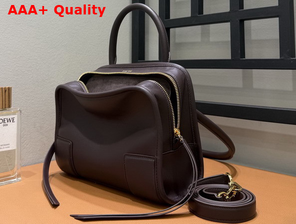 Loewe Small Amazona 180 Bag in Dark Chestnut Soft Calfskin Replica