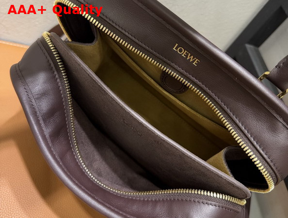 Loewe Small Amazona 180 Bag in Dark Chestnut Soft Calfskin Replica