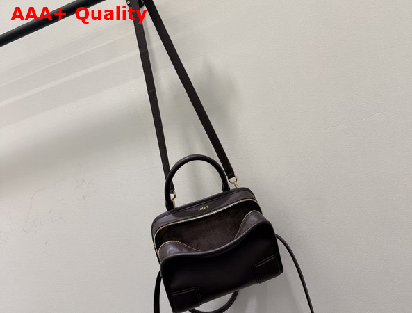 Loewe Small Amazona 180 Bag in Dark Chestnut Soft Calfskin Replica