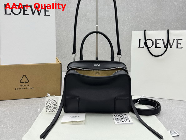 Loewe Small Amazona 180 Bag in Soft Calfskin Black Replica