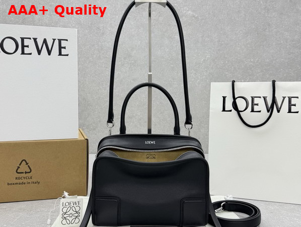 Loewe Small Amazona 180 Bag in Soft Calfskin Black Replica