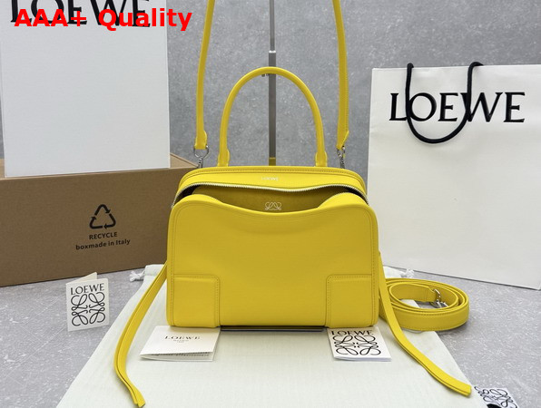 Loewe Small Amazona 180 Bag in Soft Calfskin Daisy Yellow Replica
