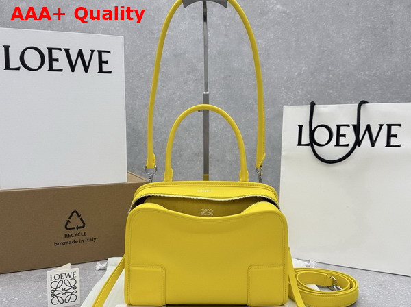Loewe Small Amazona 180 Bag in Soft Calfskin Daisy Yellow Replica