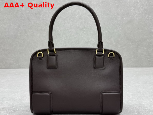 Loewe Small Amazona 180 Bag in Soft Calfskin Dark Chestnut Replica