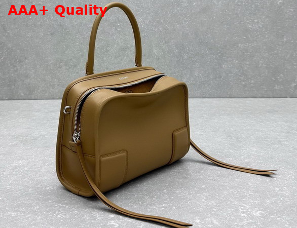 Loewe Small Amazona 180 Bag in Soft Calfskin Mocha Replica