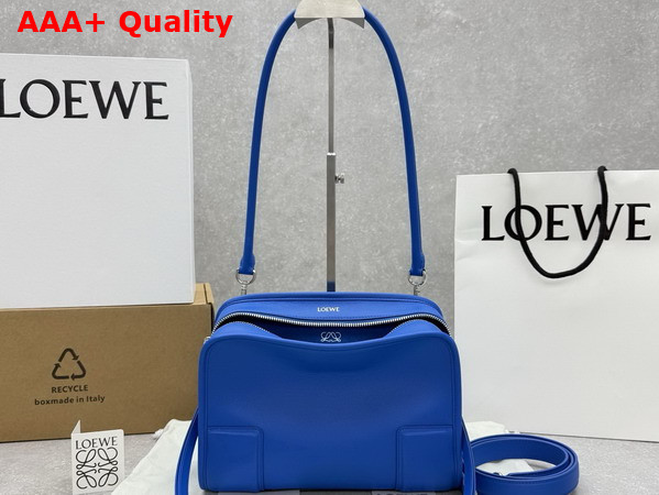 Loewe Small Amazona 180 Bag in Soft Calfskin Royal Azur Replica