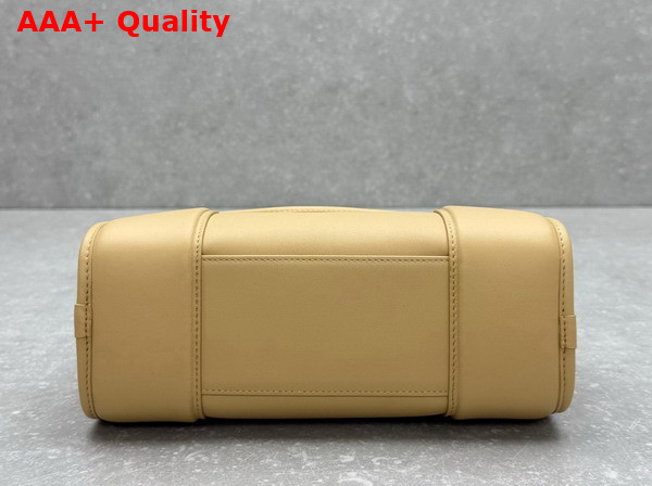 Loewe Small Amazona 180 Bag in Soft Calfskin Silk Beige and Mustard Replica