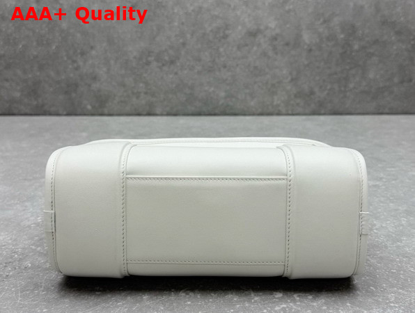 Loewe Small Amazona 180 Bag in Soft Calfskin White Replica