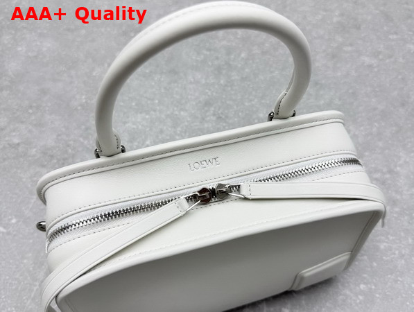 Loewe Small Amazona 180 Bag in Soft Calfskin White Replica