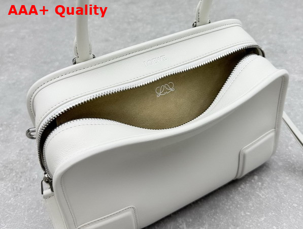 Loewe Small Amazona 180 Bag in Soft Calfskin White Replica