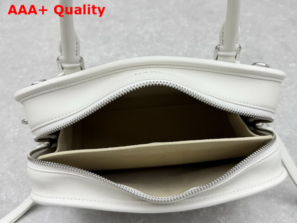 Loewe Small Amazona 180 Bag in Soft Calfskin White Replica