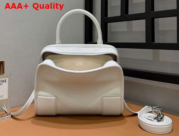 Loewe Small Amazona 180 Bag in White Soft Calfskin Replica