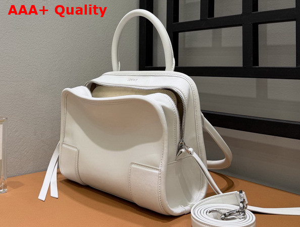 Loewe Small Amazona 180 Bag in White Soft Calfskin Replica
