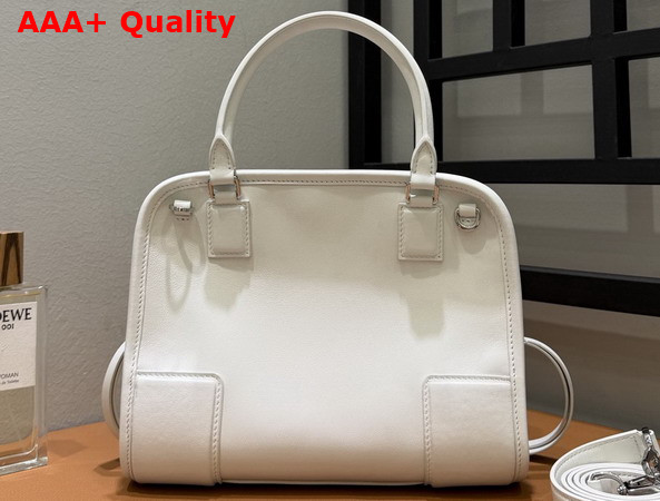 Loewe Small Amazona 180 Bag in White Soft Calfskin Replica
