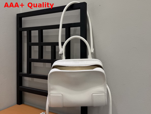 Loewe Small Amazona 180 Bag in White Soft Calfskin Replica