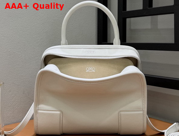 Loewe Small Amazona 180 Bag in White Soft Calfskin Replica