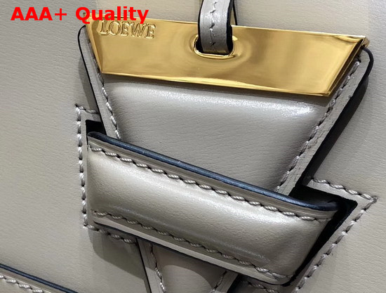 Loewe Small Barcelona Bag in Beige Boxcalf Replica
