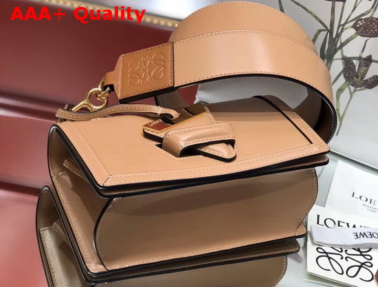 Loewe Small Barcelona Bag in Powder Boxcalf Replica