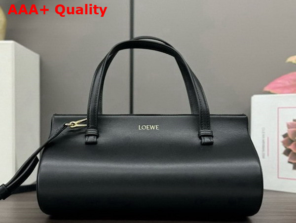 Loewe Small Clasp Bag in Black Calfskin Replica