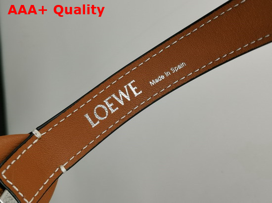 Loewe Small Cubi Bag in Tan Smooth Calfskin Replica