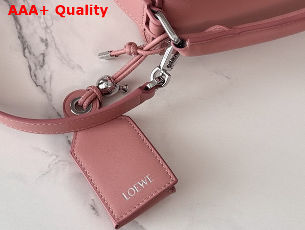 Loewe Small Featherlight Puzzle Bag in Blush Nappa Lambskin Replica